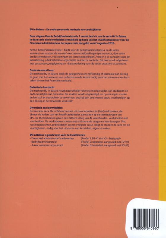 Achterkant van Werkboek