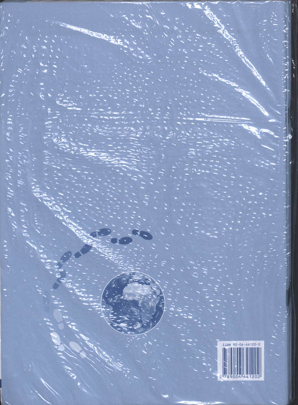 Achterkant van De Blauwe Planeet werkschrift 3 (set a 5 ex)