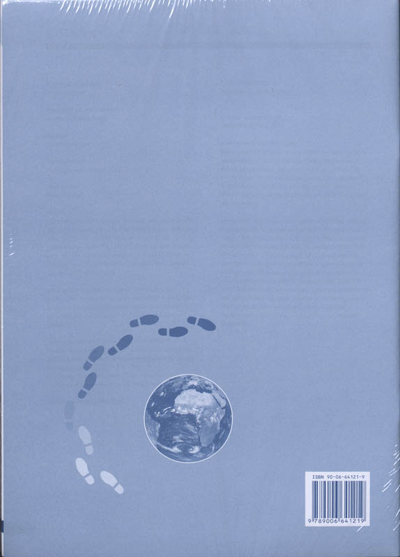 Achterkant van De Blauwe Planeet werkschrift 4 (set a 5 ex)