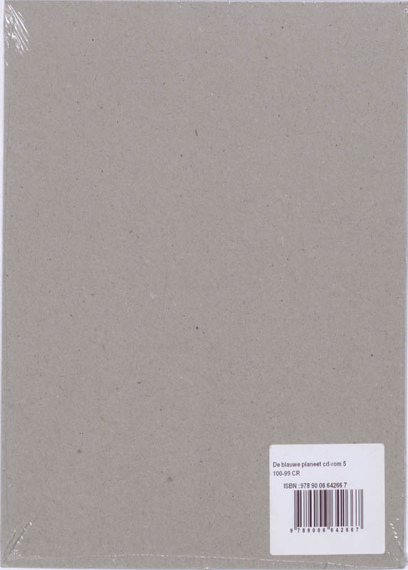 Achterkant van De blauwe planeet 2e druk cd-rom 5 (100-199 lln)