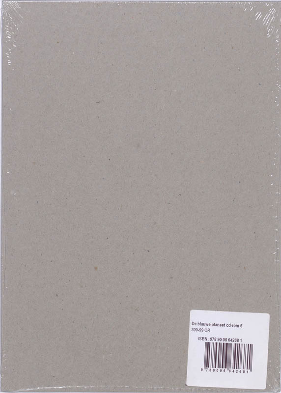 Achterkant van De blauwe planeet 2e druk cd-rom 5 (300-399 lln)