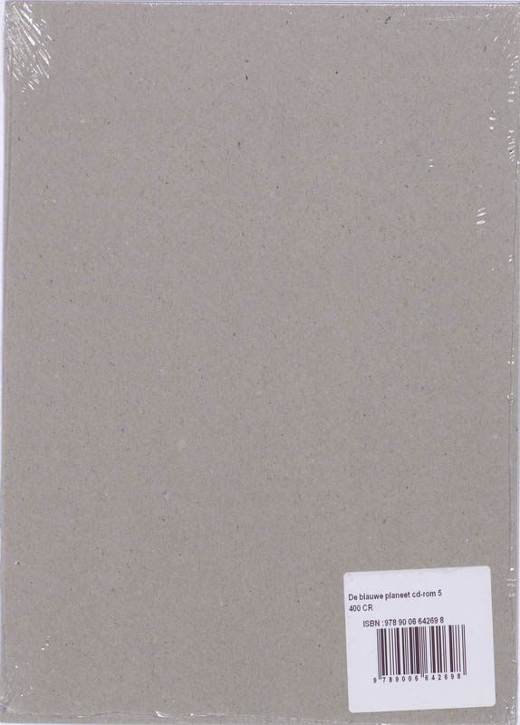 Achterkant van De blauwe planeet 2e druk cd-rom 5 (>400 lln)