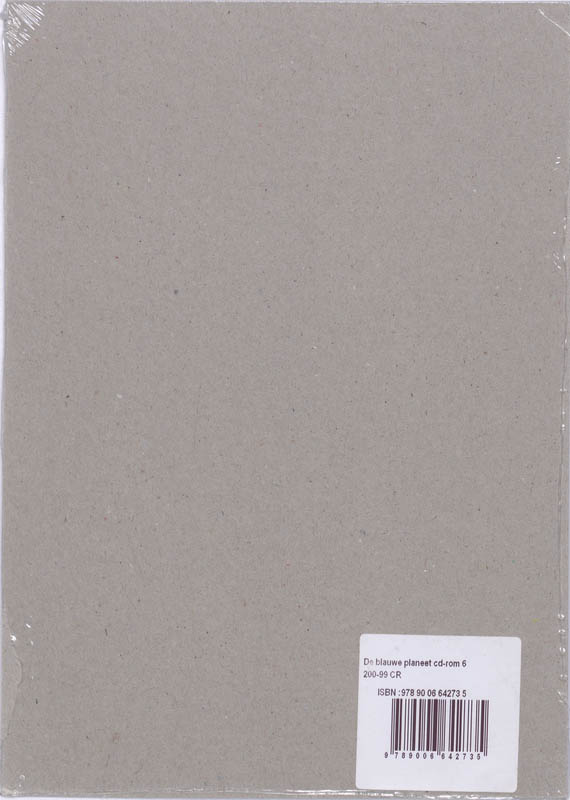Achterkant van De blauwe planeet 2e druk cd-rom 6 (200-299 lln)