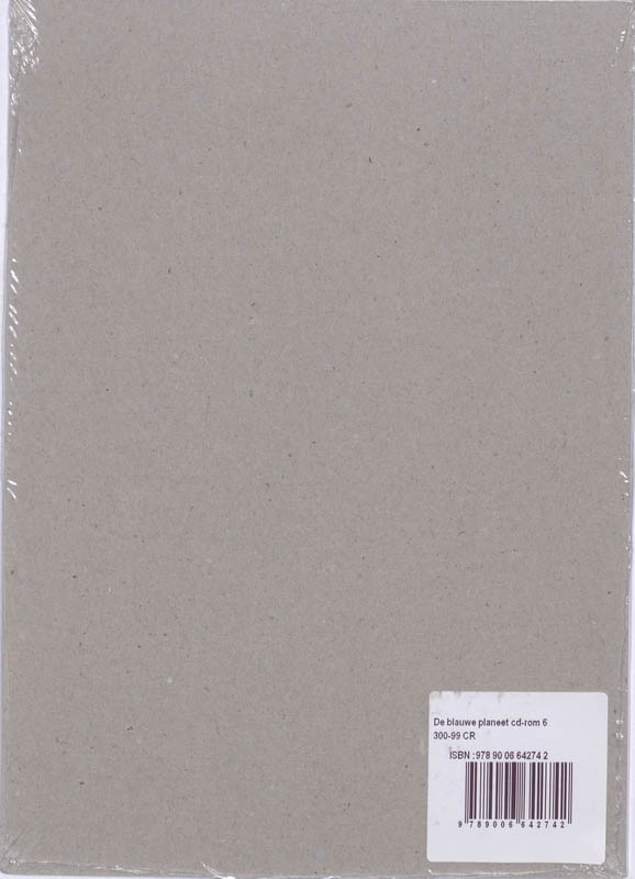 Achterkant van De blauwe planeet 2e druk cd-rom 6 (300-399 lln)