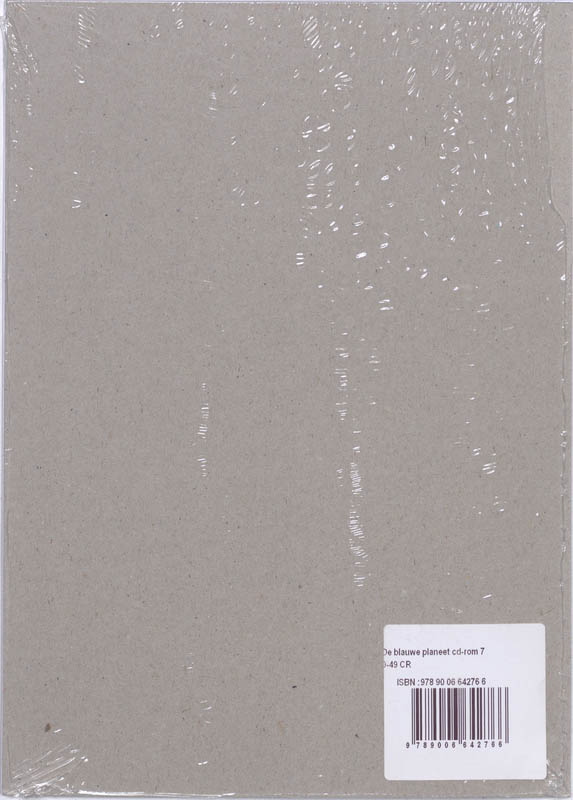 Achterkant van De blauwe planeet 2e druk cd-rom 7 (1-49 lln)