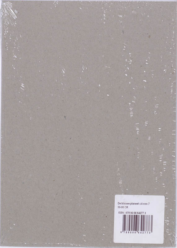 Achterkant van De blauwe planeet 2e druk cd-rom 7 (50-99 lln)