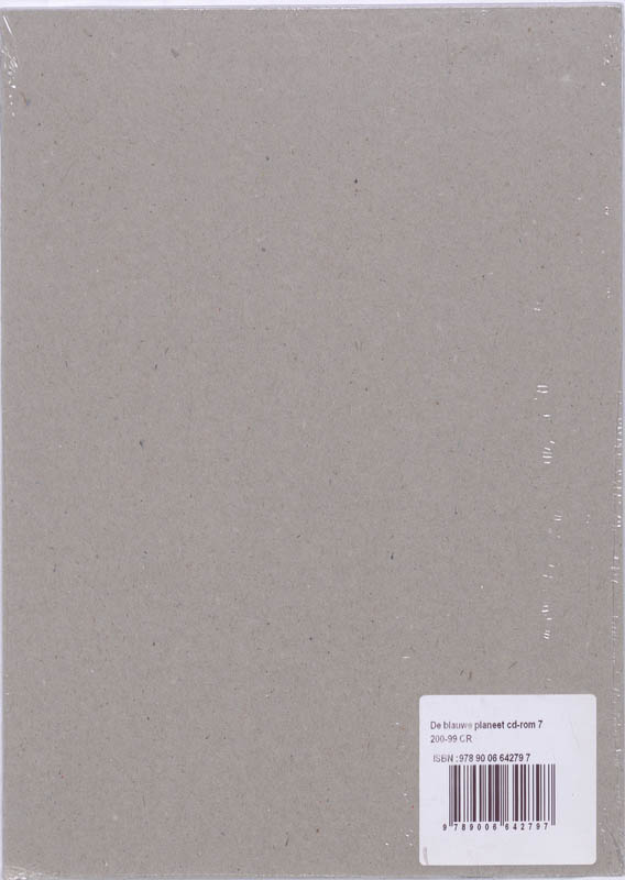 Achterkant van De blauwe planeet 2e druk cd-rom 7 (200-299 lln)