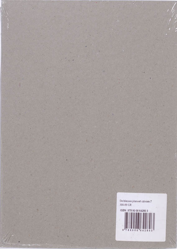 Achterkant van De blauwe planeet 2e druk cd-rom 7 (300-399)