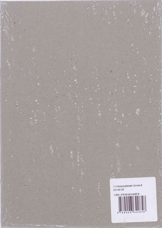 Achterkant van De blauwe planeet 2e druk cd-rom 8 (200-299 lln)