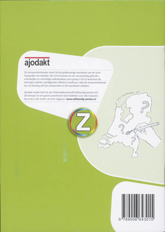 Achterkant van Antwoorden, groep 6