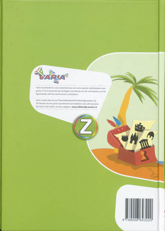 Achterkant van Tijdvak 1 tm 7, groep 7