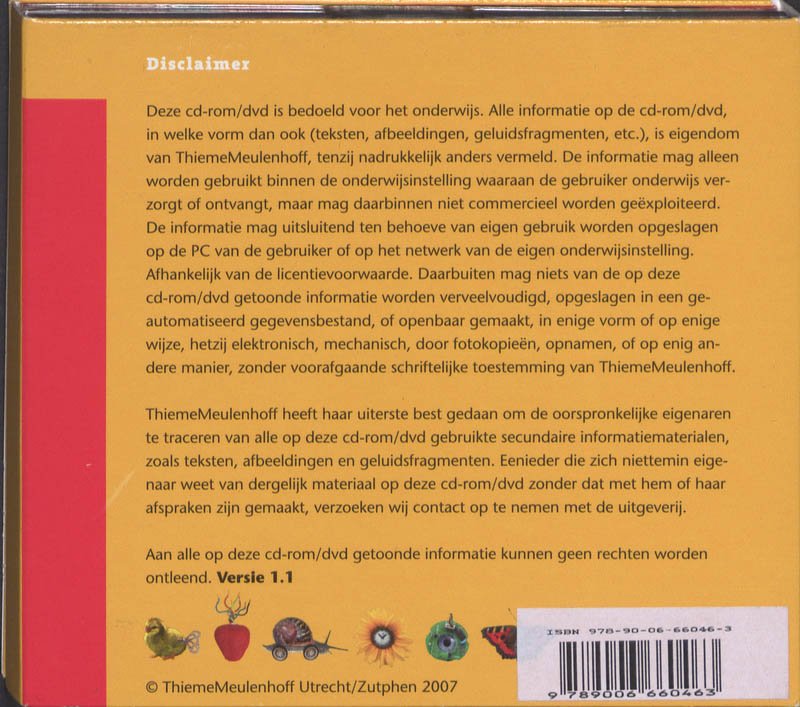 Achterkant van Natuniek 5 CD-ROM (100-199)