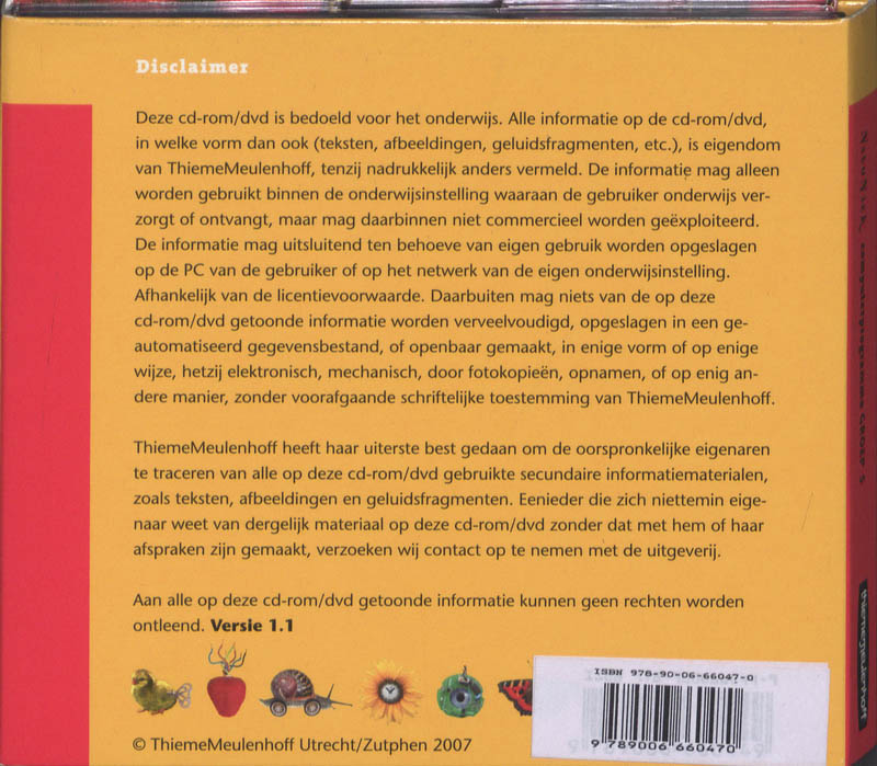 Achterkant van Natuniek 5 CD-ROM ( >-400)