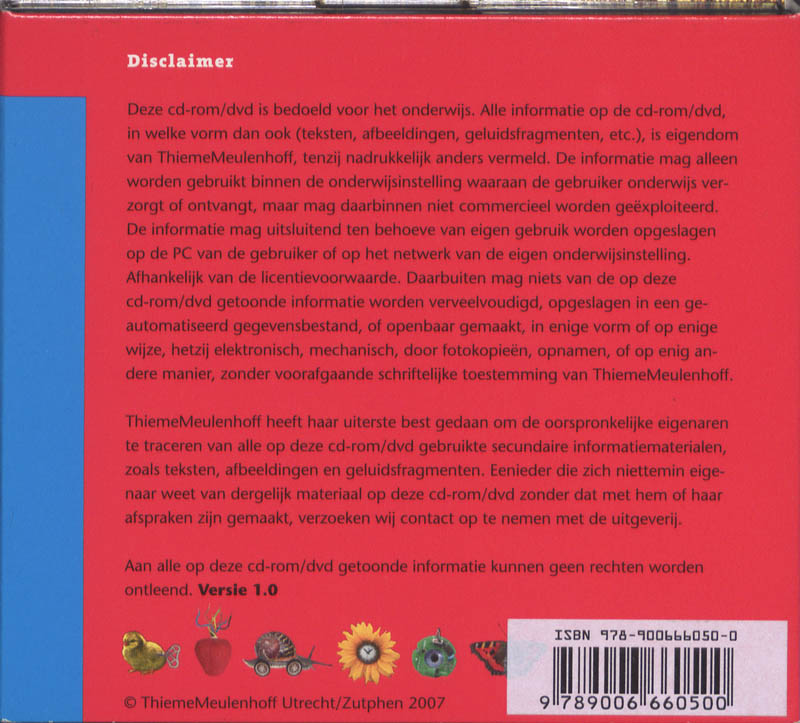 Achterkant van Natuniek 6 CD-ROM (100-199)