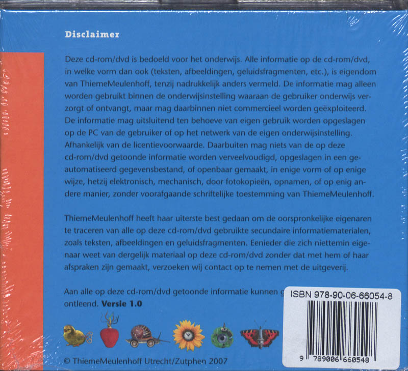 Achterkant van Natuniek 7 CD-ROM ( 50- 99)
