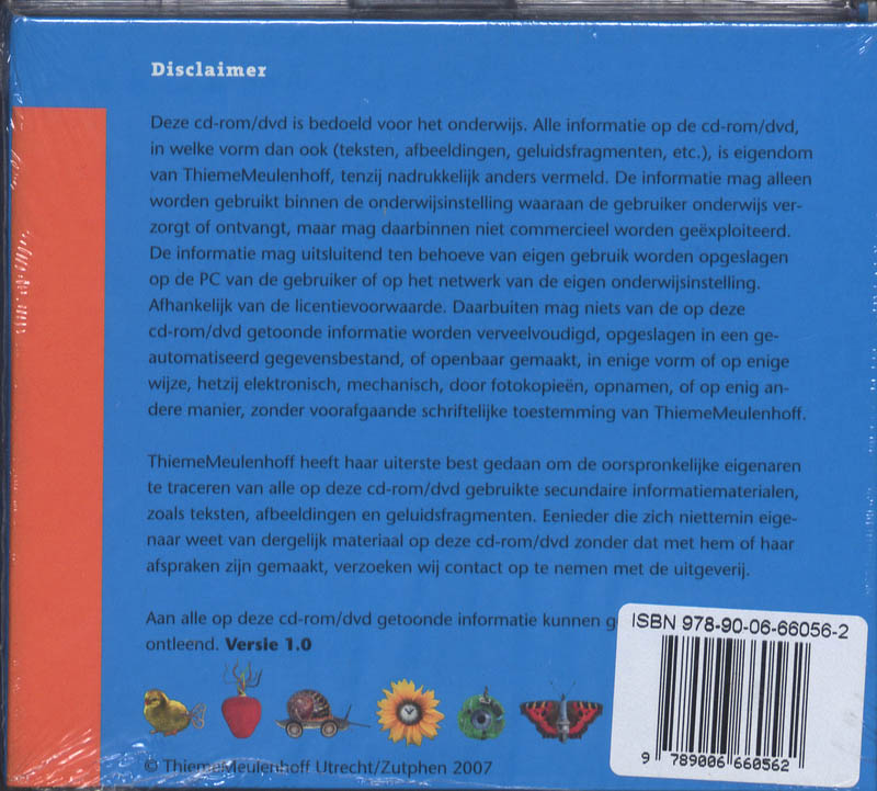 Achterkant van Natuniek 7 CD-ROM (200-299)