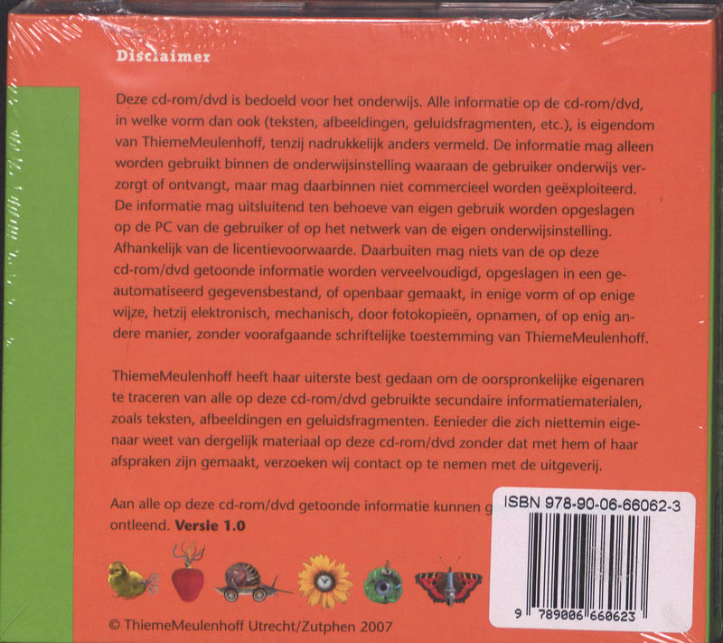 Achterkant van Natuniek 8 CD-ROM (300-399)