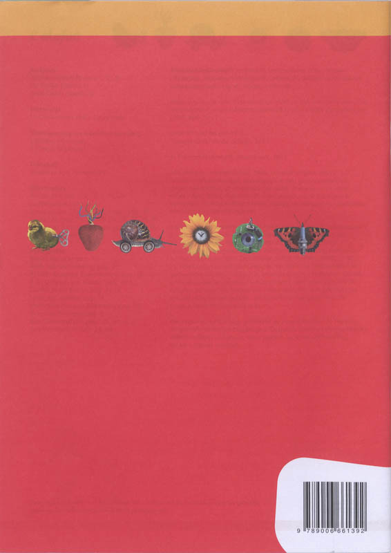 Achterkant van antwoordenboek