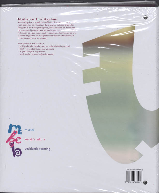 Achterkant van Moet je doen Kunst & cultuur docentenpakket 3/4