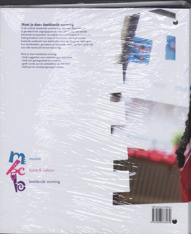 Achterkant van Moet je doen Beeldende vorming docentenpakket 1/2