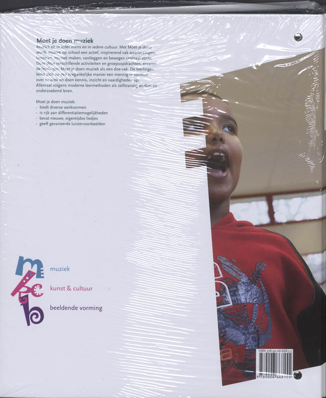 Achterkant van Moet je doen Muziek docentenpakket groep 3
