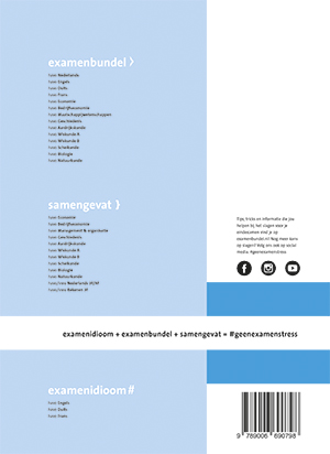Achterkant van havo Frans 2019/2020