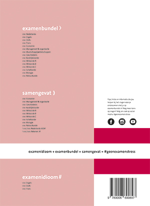 Achterkant van vwo Duits 2019/2020