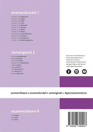 Achterkant van vmbo-gt/mavo Aardrijkskunde 2019/2020