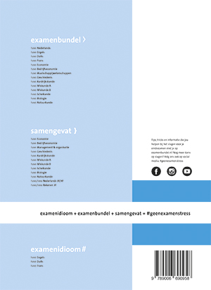 Achterkant van havo Engels 2019/2020