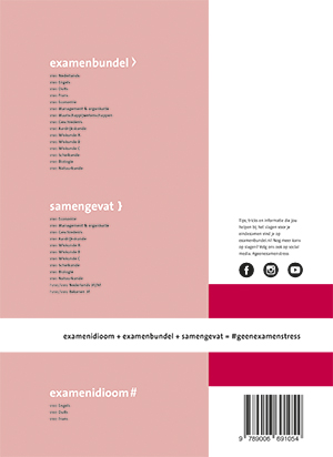 Achterkant van vwo Engels 2019/2020