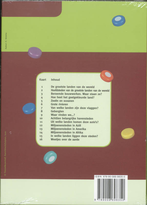Achterkant van groep 8