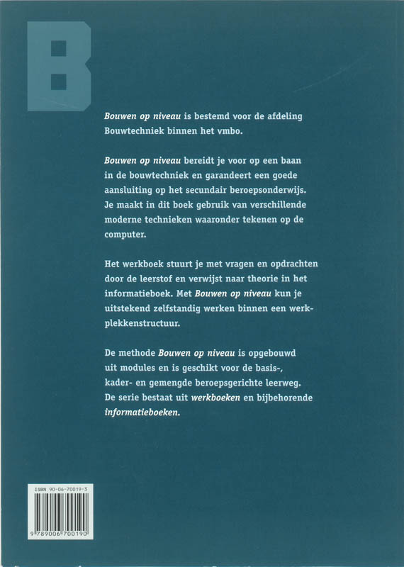 Achterkant van Informatieboek 2