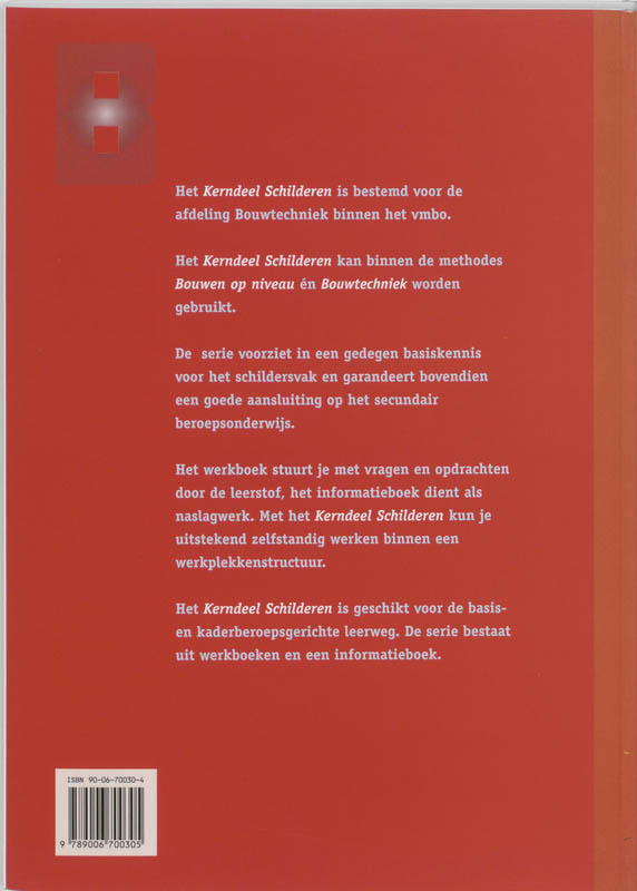 Achterkant van Informatieboek