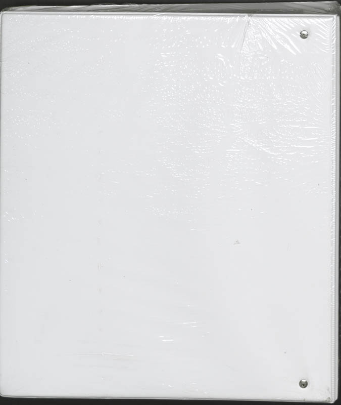 Achterkant van Werkboek