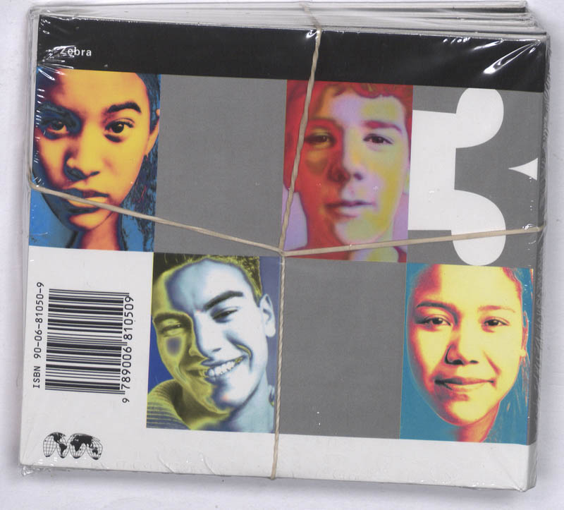 Achterkant van Zebra deel 3 Audio cd (5 digifile a 2)