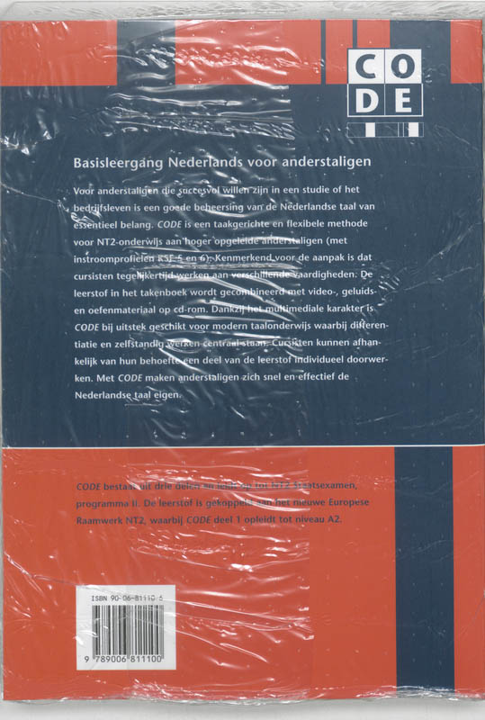 Achterkant van Takenboek