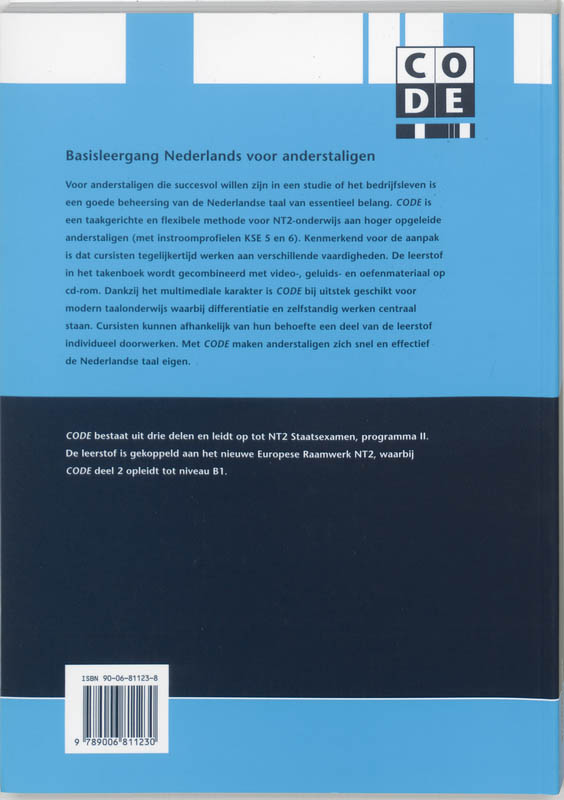 Achterkant van Oefenschrift