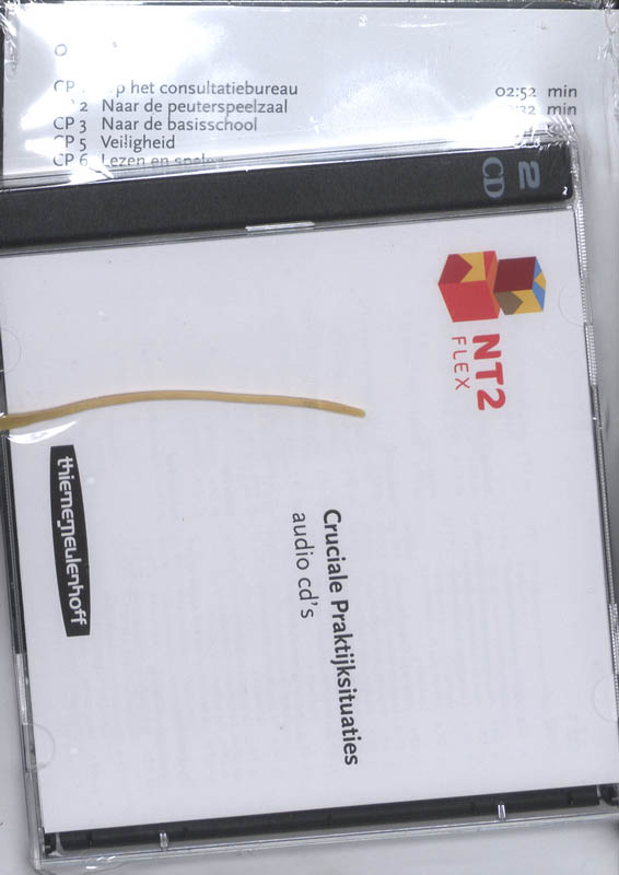 Achterkant van NT2 Flex Audio/dvd Cruciale praktijksit docpakket