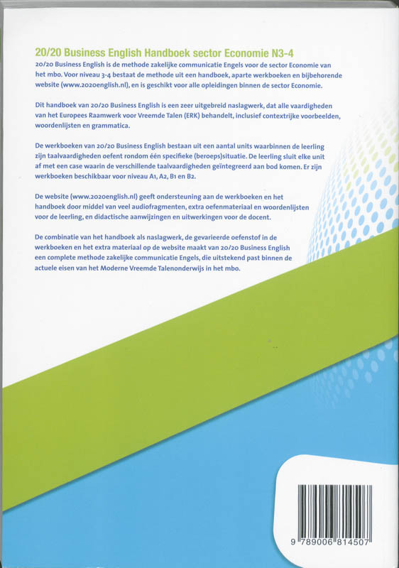 Achterkant van sector Economie