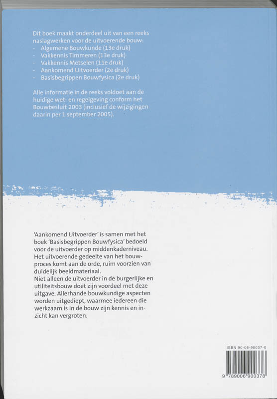 Achterkant van Aankomend uitvoerder