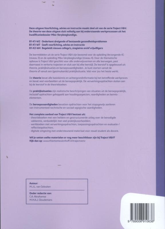 Achterkant van niveau 4