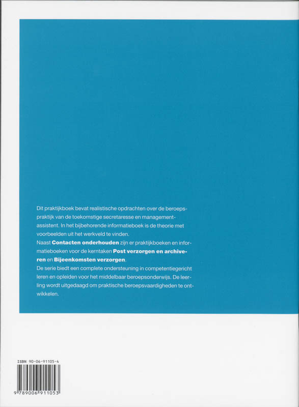 Achterkant van Praktijkboek