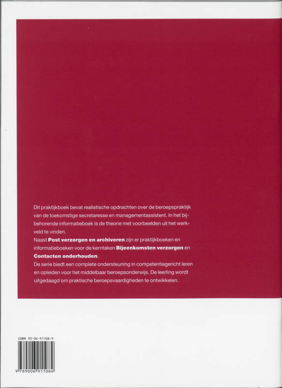 Achterkant van Werkboek