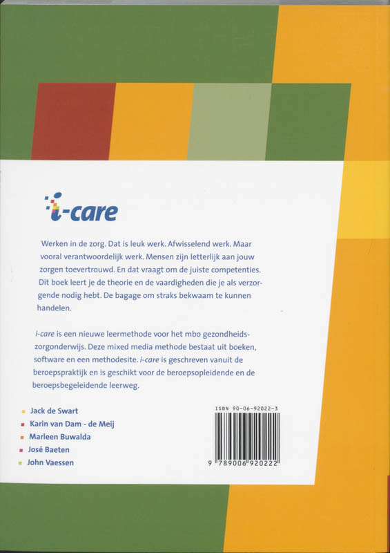 Achterkant van 305 Coordinatie van zorg
