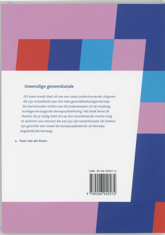 Achterkant van Inwendige geneeskunde