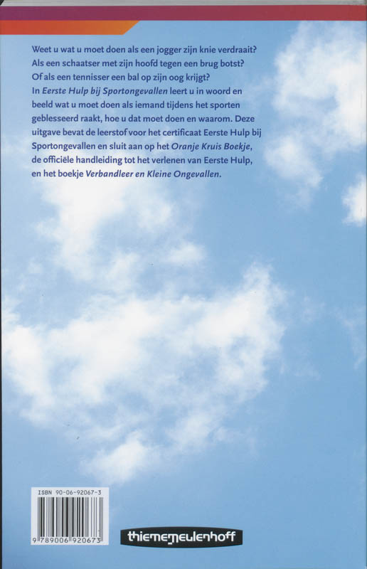 Achterkant van Oranje Kruis