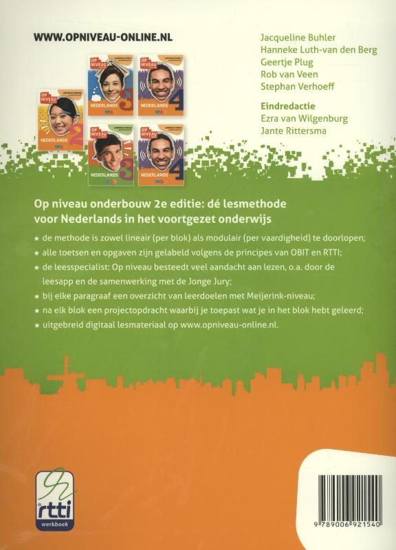 Achterkant van Leeropdrachtenboek