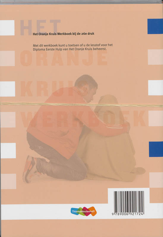 Achterkant van Oranje Kruis