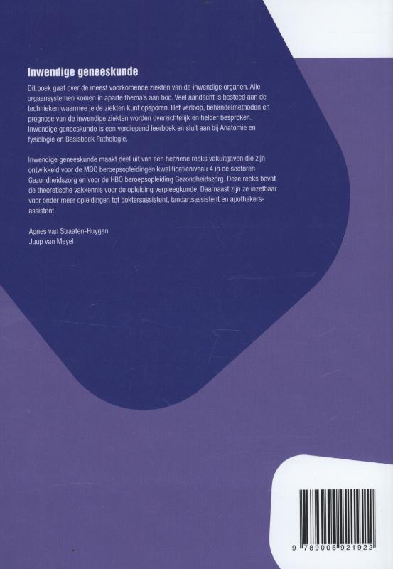Achterkant van Inwendige geneeskunde
