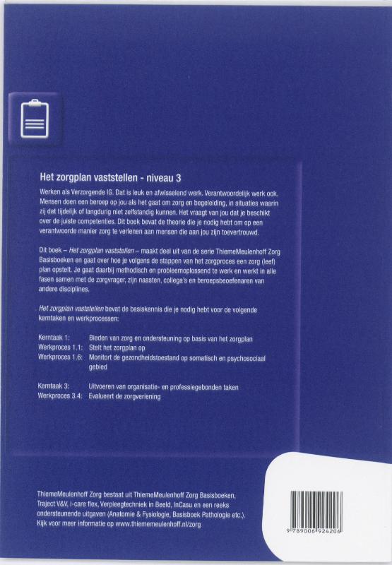 Achterkant van Niveau 3